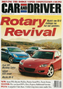 CAR & DRIVER 2003 APR - VIPER COMP, GULDSTRAND, BROWN